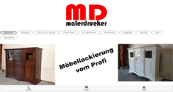 Desktop Screenshot of malerdrueker.com